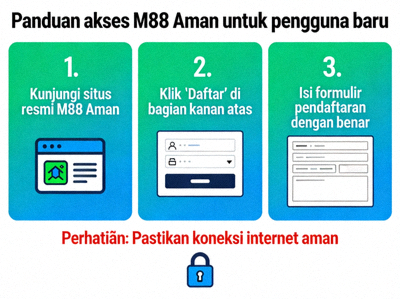 Panduan akses M88 Aman untuk pengguna baru